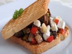 Masové a žampionové toasty