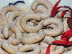 Ořechové vanilkové rohlíčky s celozrnnou moukou BEZ CUKRU
