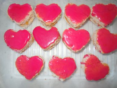 Rychlá Valentýnská srdíčka