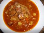 Slovenská vánoční kapustnice (zelňačka)