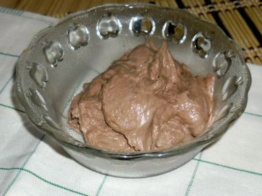 Čokoládový krém do cukroví