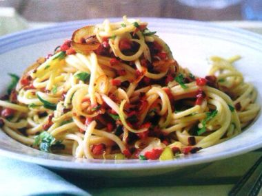 Lehké špagety alla carbonara