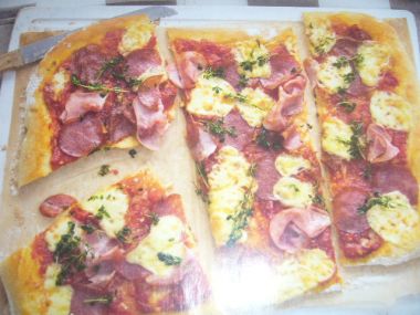 Pizza na plech