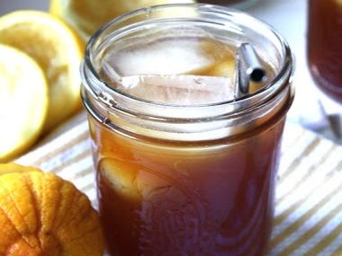 Domácí citronový sirup