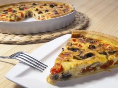 Zeleninový quiche