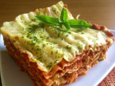 Lasagne s tofu