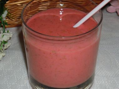 Jahodový nápoj od babinky