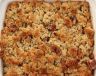 Apple bread crumb