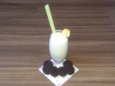 Banánový koktejl s vanilkou