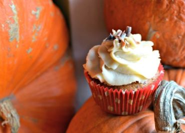 Dýňové cupcakes s mascarpone