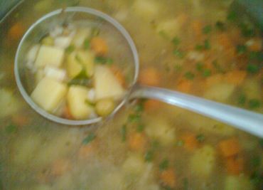 Italská zeleninová polévka