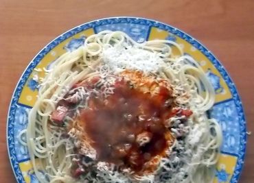 Rychlé jednoduché špagety