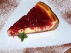 Jahůdkový cheesecake na máslových sušenkách