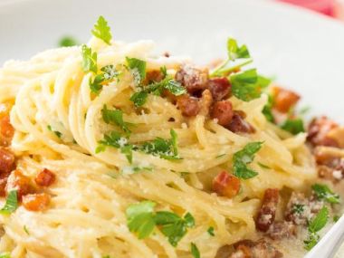 Špagety carbonara podle sonizny