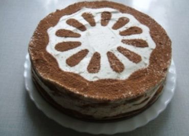 Tiramisu dort - dia