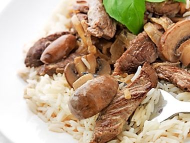 Hovězí stroganov