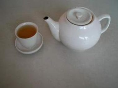 Zelený zázvorový čaj