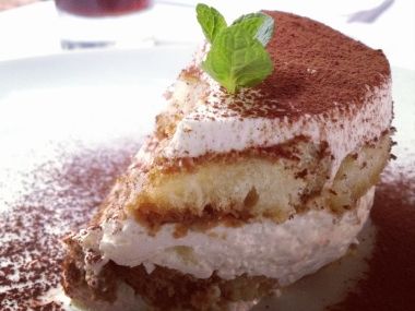 Tiramisu z pom. másla