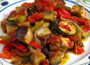 Ratatouille s bramborami