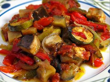 Ratatouille s bramborami