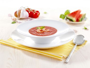 Melounové gazpacho