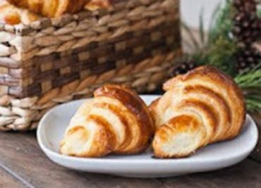 Croissanty s lososovou nádivkou