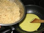 Špagety se sójovou šunkou - dia