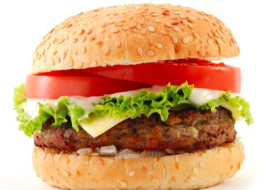 Vegetariánský burger z červených fazolí