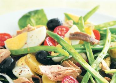 Salát Nicoise 1