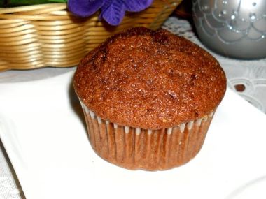 Muffiny s práškem do perníku