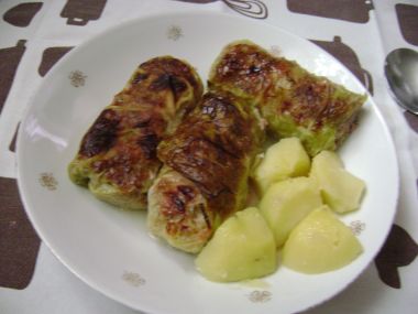Jednoduché kapustové závitky