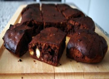 Brownies s mandličkami