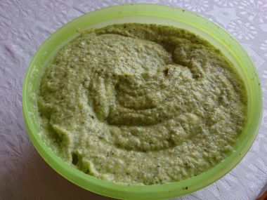 Cuketové pesto