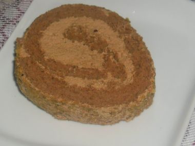 Kakaová roláda s čokokrémem