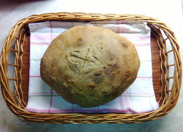 Pivní chléb s bramborem