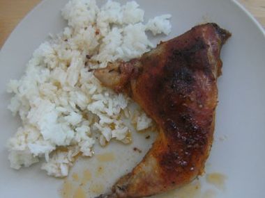 Pečené kuře na způsob bažanta