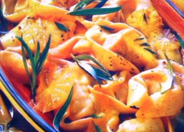 Tortellini s citronovou omáčkou