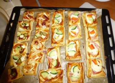 Mini pizza silvestrovská