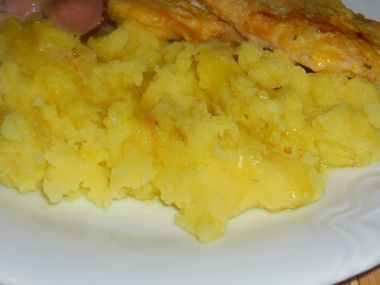 Bramborová kaše z mikrovlnky