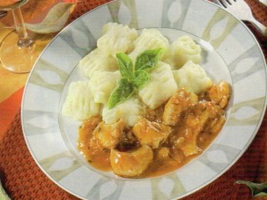 Králík MARTINIQUE s gnocchi