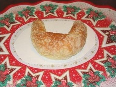 Vánoční rohlík/vrkoč - původní recept kolem r. 1895