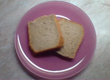 Škvarkový chléb z domácí pekárny