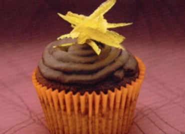 Cupcake Jaffa ganache