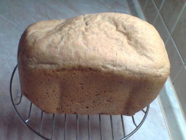 Pšenično - špaldový pivní chléb z domácí pekárny