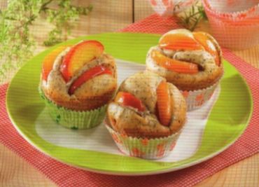 Muffiny s mákem a meruňkami