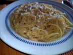 Špagety Carbonara z Itálie