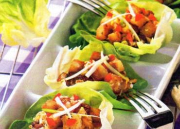Plněné listy salátové a kapustové