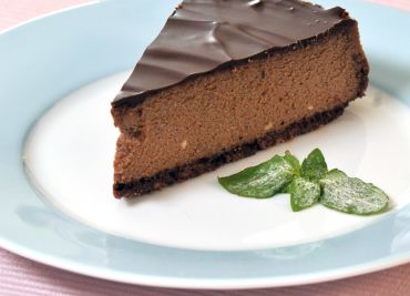 Čokoládový cheesecake 1