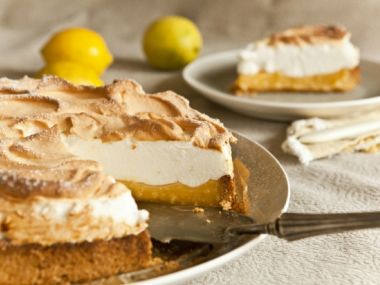 Klasický citronový meringue páj