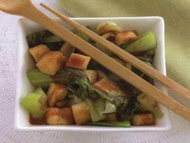 Tofu s čínským zelím